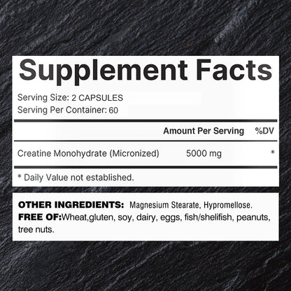 Creatine Monohydrate - Build Muscle Fast | ThriveFit 